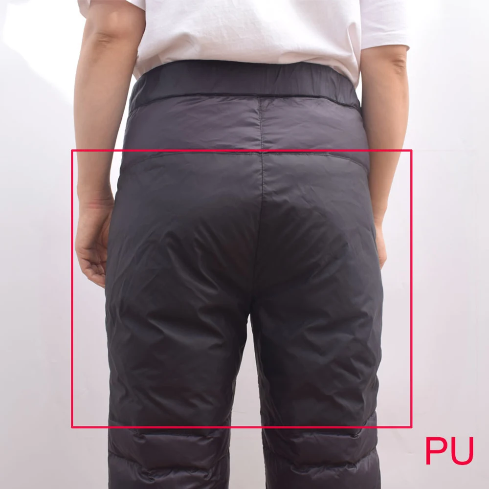 Kamperbox Pantalones de plumón para hombre, pantalones de invierno, pantalones de invierno para senderismo, pantalones de trekking para hombre, pantalones de senderismo de invierno para hombre, pantalones