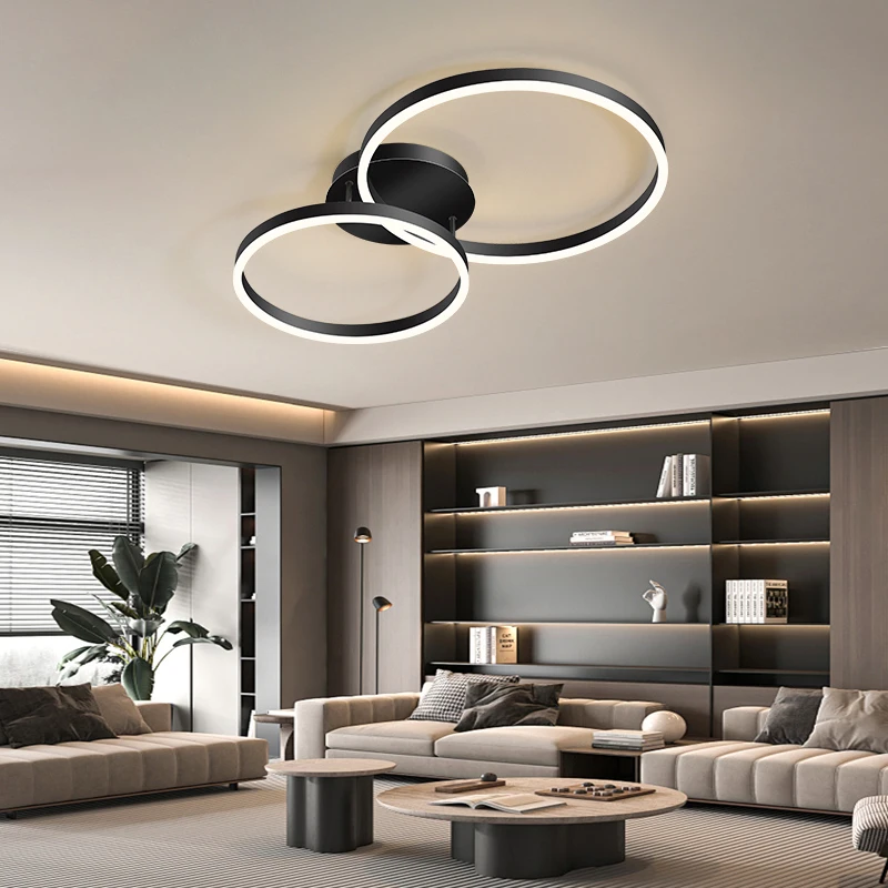 Candelabros Led dorados para el hogar, candelabro de iluminación de Metal para dormitorio, sala de estar y comedor, lámpara marrón brillante, lámparas de interior para el hogar