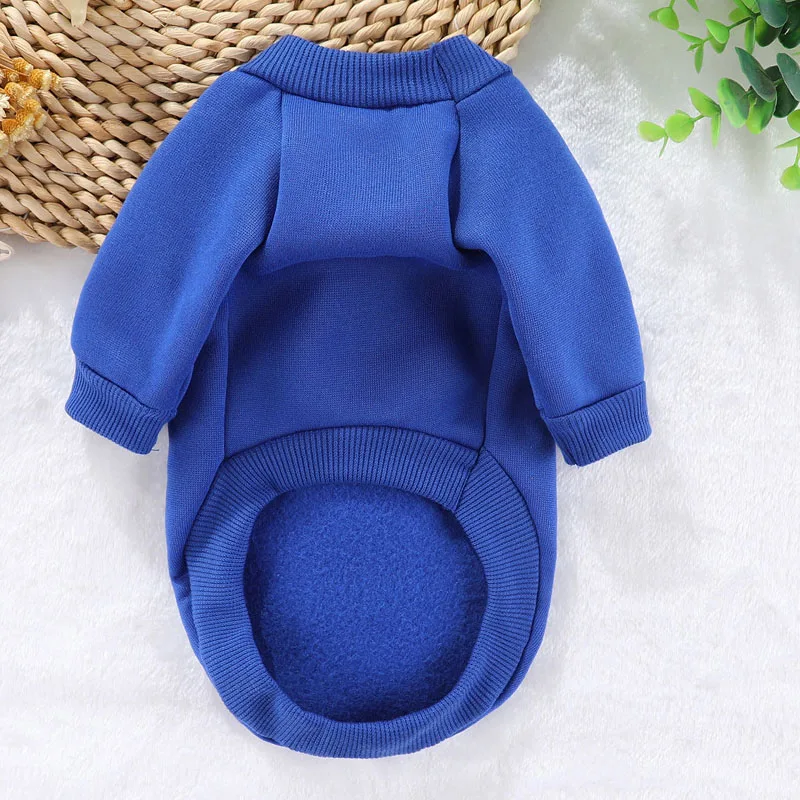 Sudaderas con capucha para perros, ropa de invierno sólida para mascotas, suéter para perros pequeños, sudaderas con capucha para cachorros de York, disfraz negro, azul, rojo, sudadera para mascotas XL