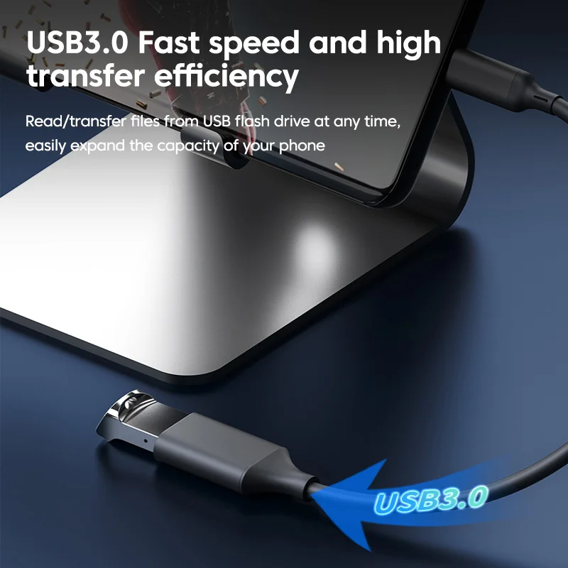 Crouch OTG tipo C a USB 3,0 Cable adaptador USB C a USB A Cable OTG hembra para teléfono PC tableta U disco conector de transferencia de datos