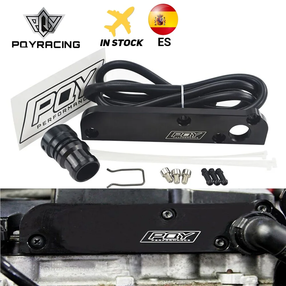 WLR RACING-Juego para eliminar la placa del motor de un coche, adaptador de PCV de renovación para motores Volkswagen(VW)/Audi/SEAT/Skoda EA113 con logotipo PGY-TSB01
