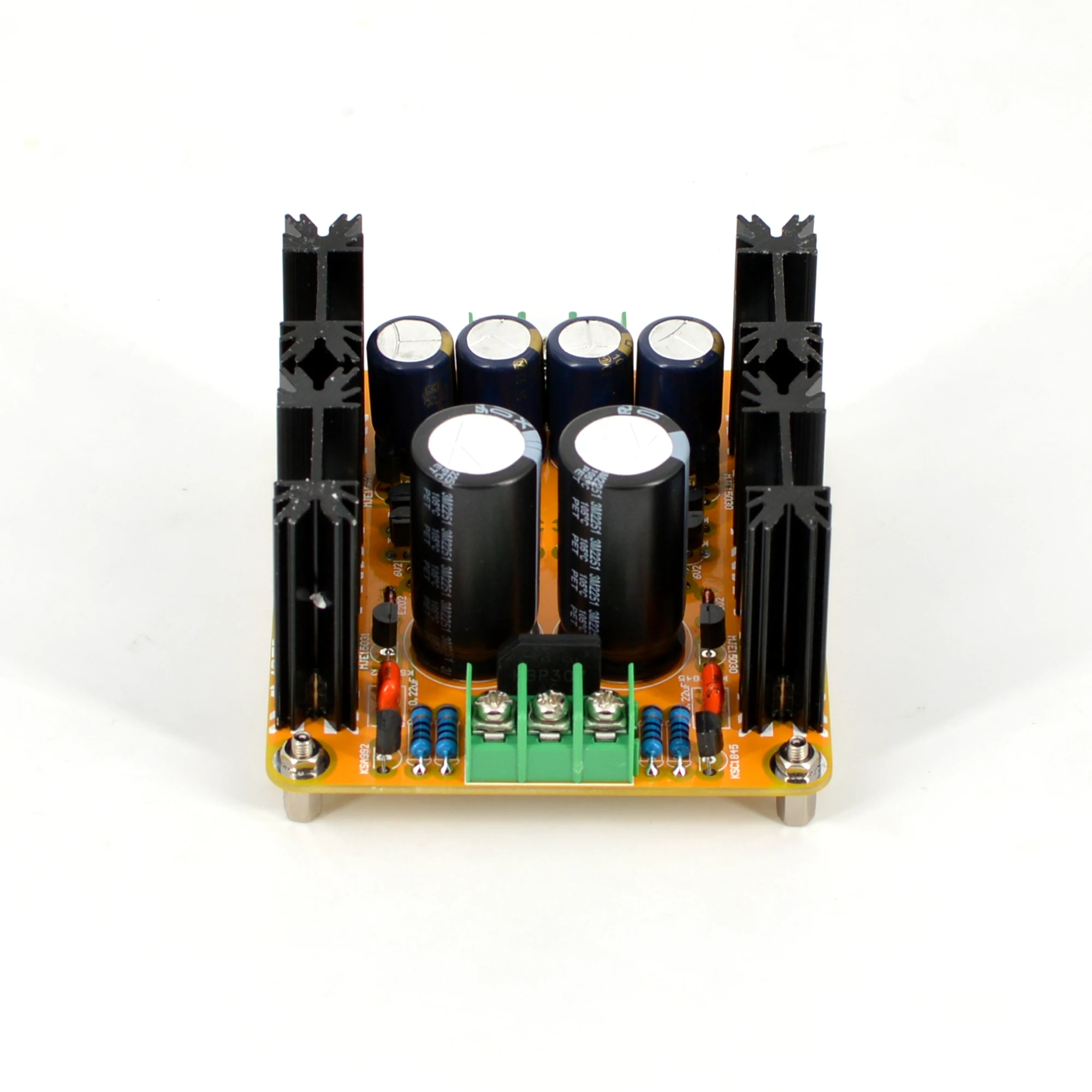 MOFI- Fuente de alimentación regulada paralela completamente discreta (doble riel ±5V ~±80V) KIT de bricolaje y tablero terminado