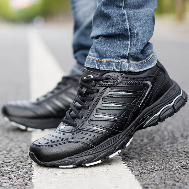 BONA-zapatillas de correr para hombre, zapatos atléticos con cordones, cómodos, estilo clásico, para caminar al aire libre, novedad