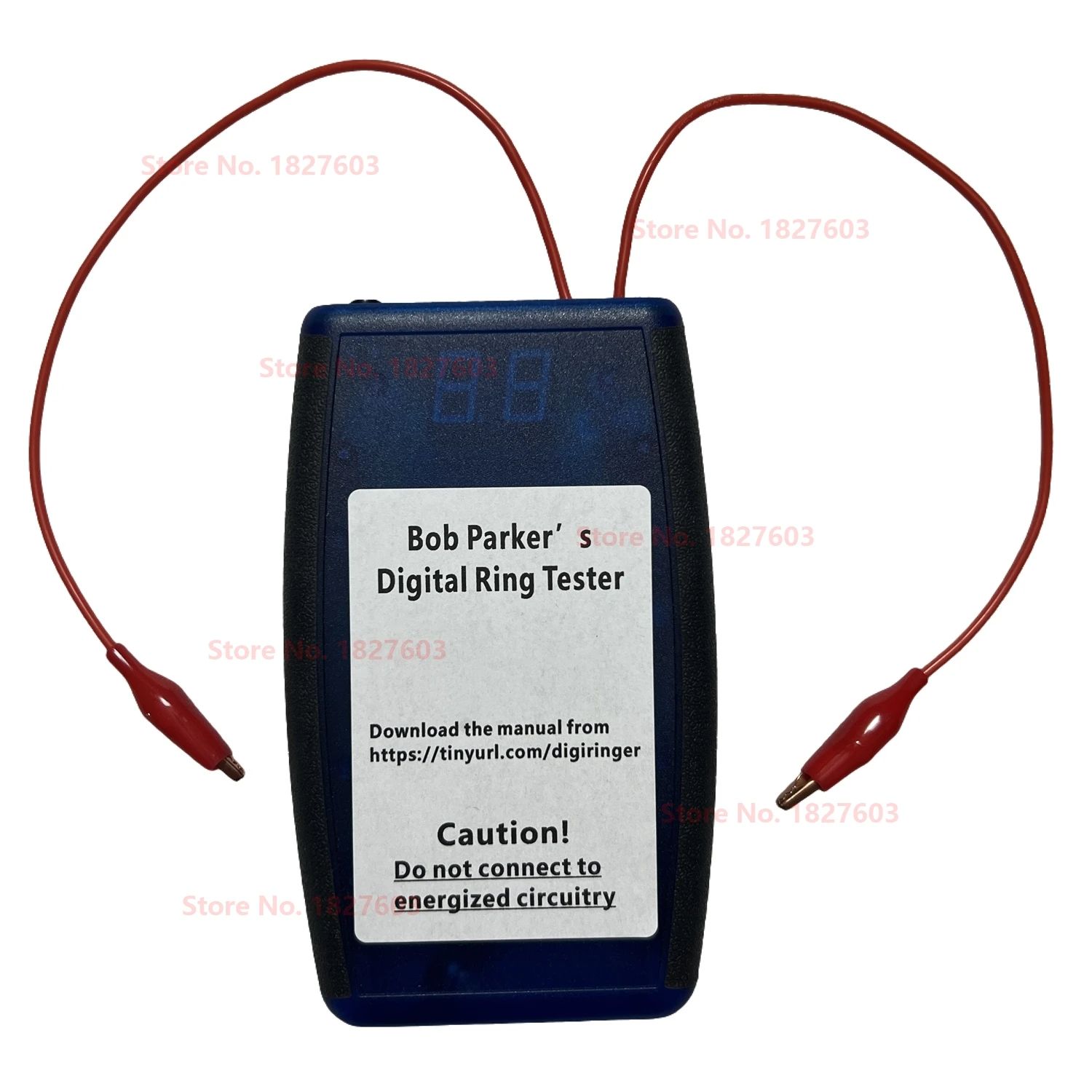 Probador de anillos básico de amplio rango Bob para inductores y transformadores, comparable al probador de anillos azules, circuitos integrados CMOS