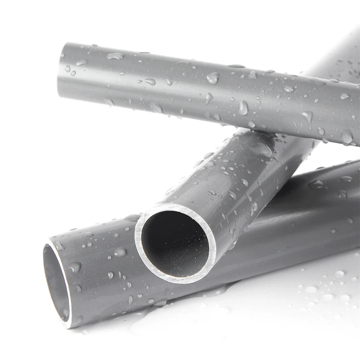 O.D 20mm 25mm 32mm tubo de PVC longitud 48 ~ 50cm tubería de agua riego acuario tanque de agua tubo de suministro de agua accesorios del sistema de drenaje
