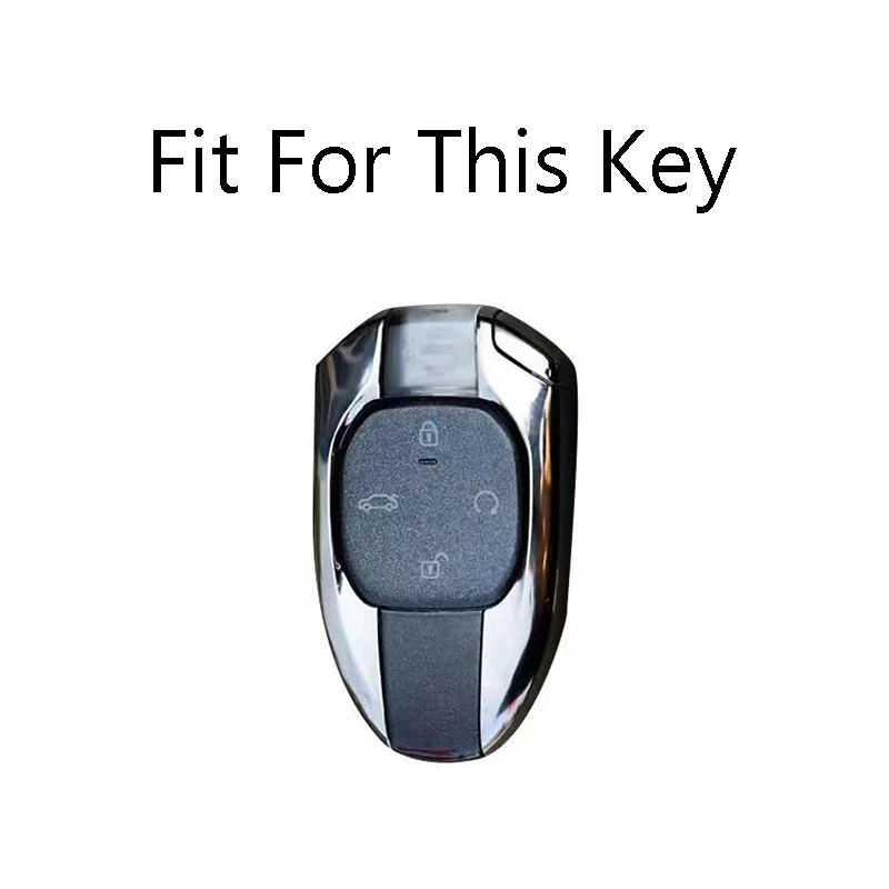 Funda de aleación de zinc para llave de coche Trumpchi GAC 2021 Empow J11-J15 J16, accesorios para coche, soporte de estilo automotriz, carcasa protectora