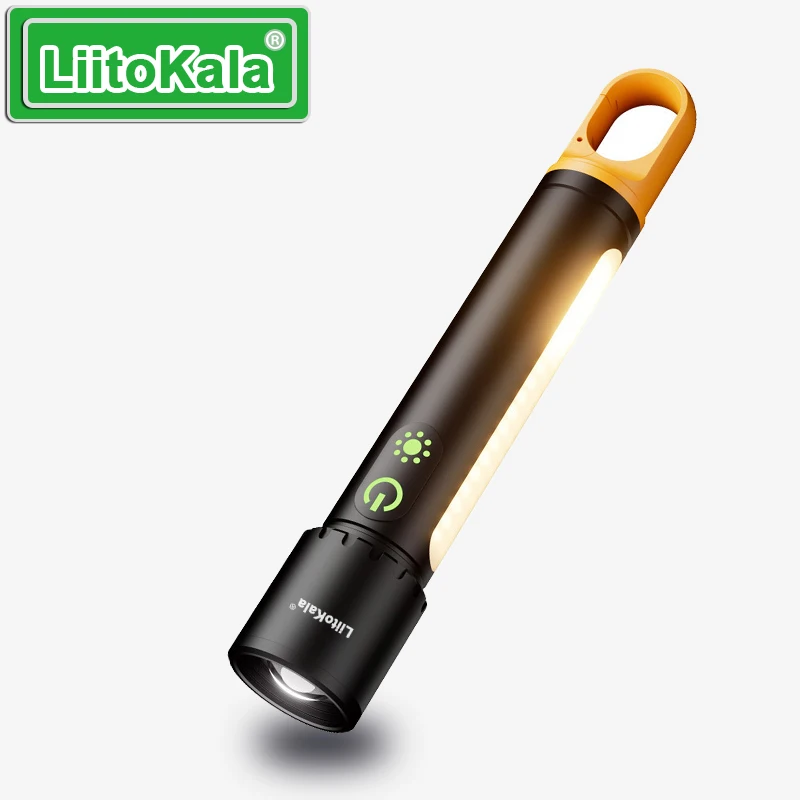 LiitoKala Ultra Bright Core LF-X725 Linterna 21700 3500mAh Iluminación de batería 1500LM 20W 500m Alcance