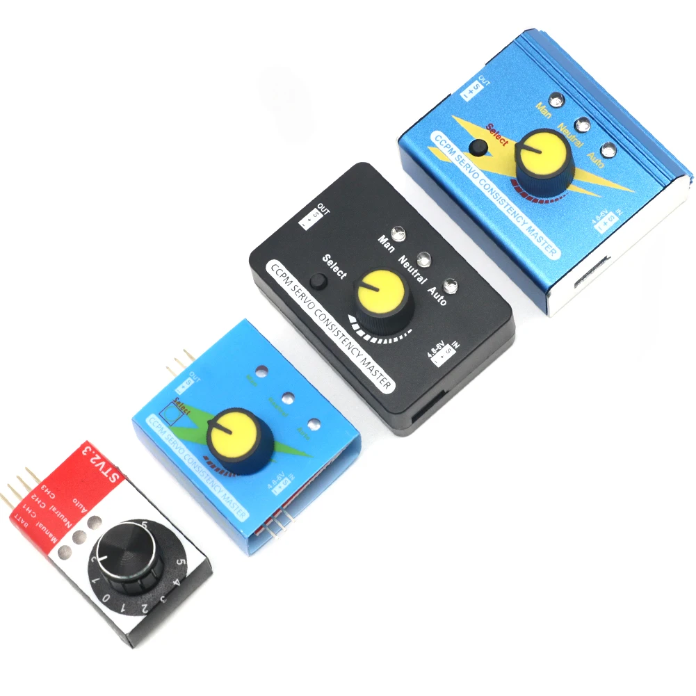 Probador de servo Digital/probador de consistencia ESC Medición del engranaje de dirección para FPV RC helicóptero avión coche Servo probador herramienta