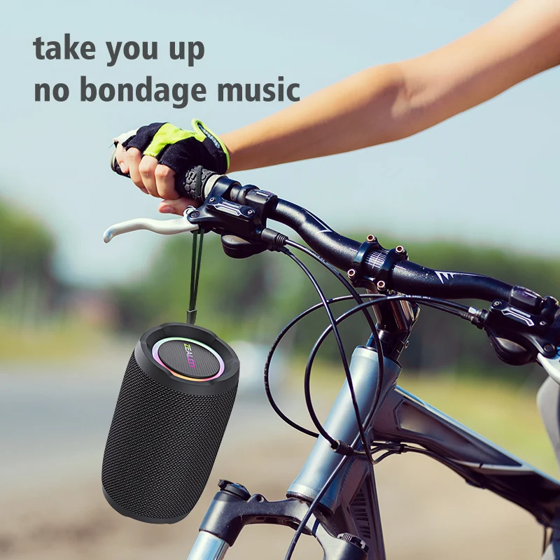 ZEALOT-S49 Altavoz Bluetooth portátil 360 Sonido estéreo 20W IPX6 Altavoz inalámbrico Bluetooth 5,2 impermeable para exteriores