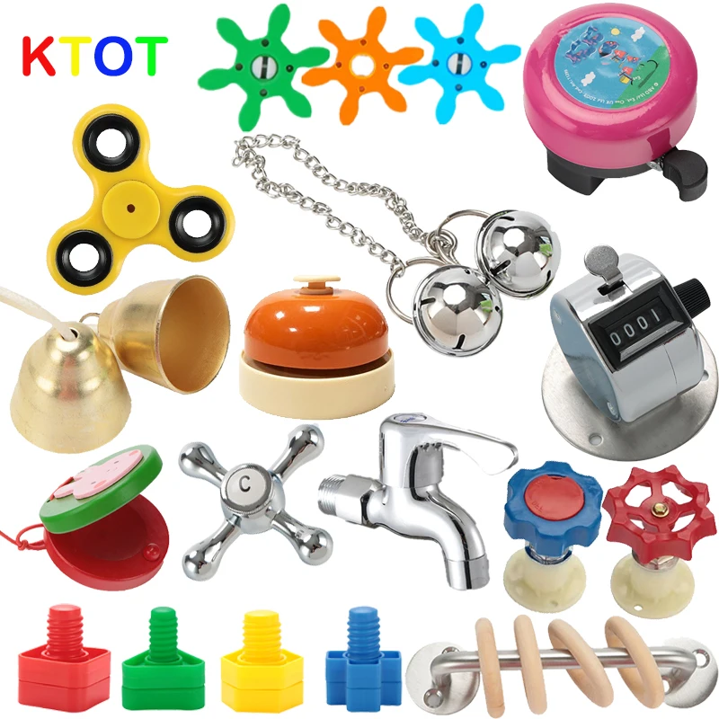 Nuevo tablero ocupado Montessori, juguetes educativos para edades tempranas, entrenamiento cognitivo, aprendizaje de habilidades infantiles, juego de madera, tablero ocupado, accesorios DIY