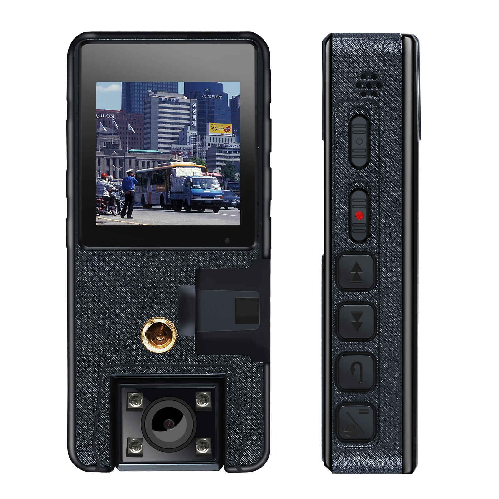 Vandlion A39 Full 1080P HD Mini cámara 3000mAh Videocámara Body Mount Cam Pequeña 180 °   Cámara giratoria para bicicleta, cámara web DVR para coche DV deportiva