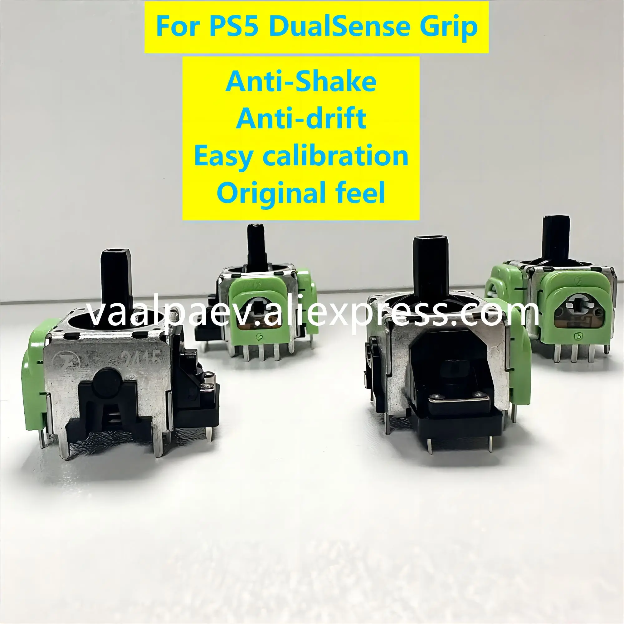 Nuevo Joystick antivibración y antivaho con efecto Hall de 10 millones de duración para PS5 DualSense Grip, mayoristas de sensación Original