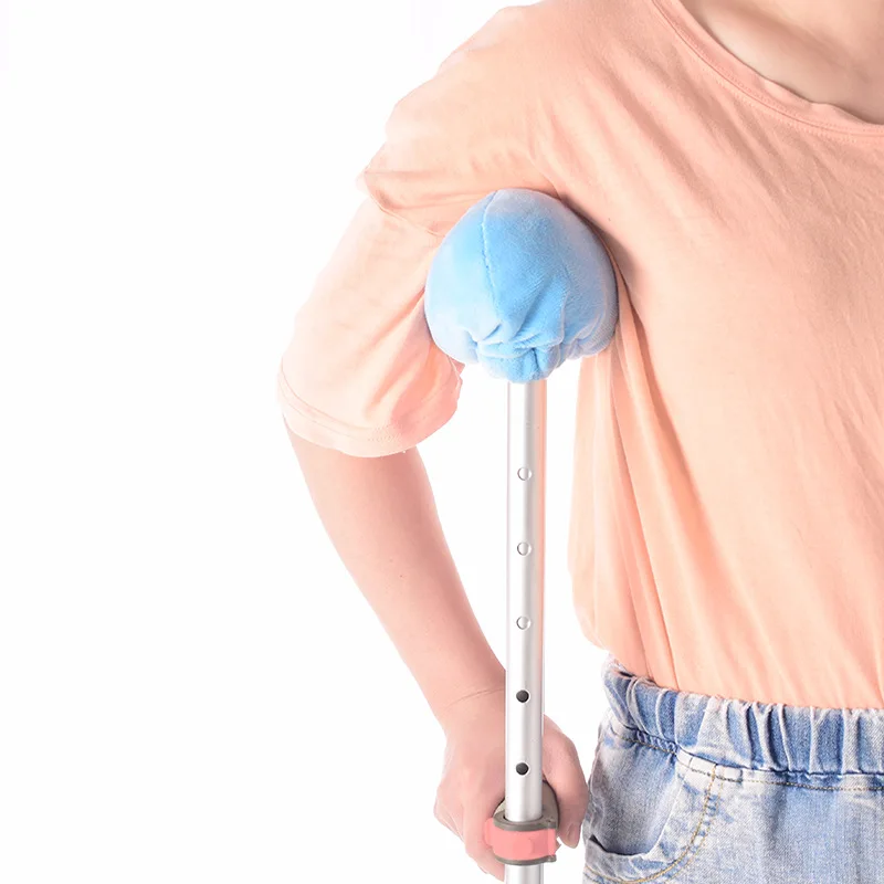 Almohadilla de Repuesto para Muleta, Cojín Axilar Suave, Funda para Cojín, Accesorio para Muleta, Almohadilla para Ayuda al Caminar, para Personas Mayores