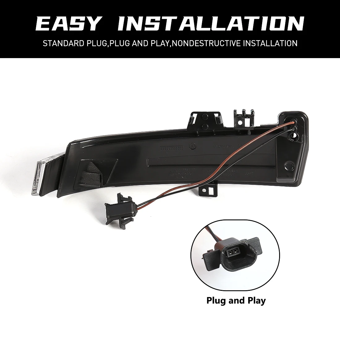 Indicadores LED para espejo retrovisor lateral, luces de señal de giro para mercedes-benz W221 W212 W204 W176 W246 A 2129067501