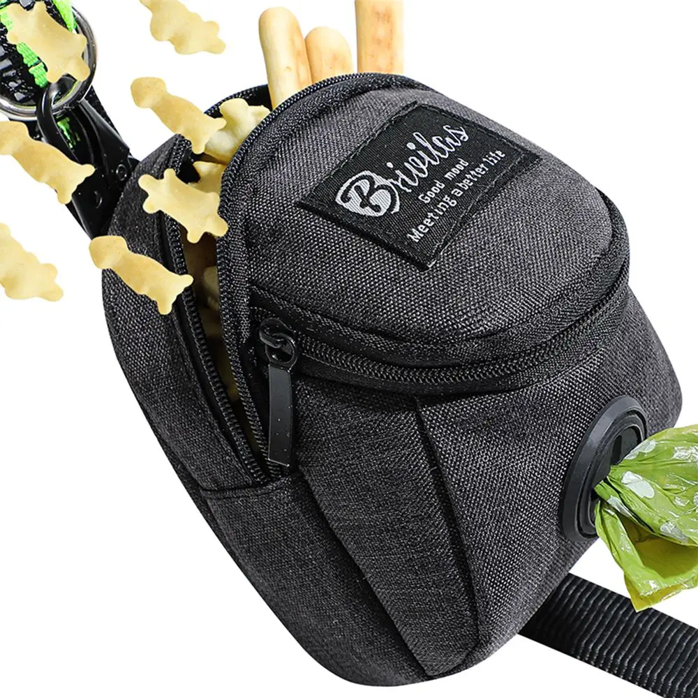 Bolsa portátil multifunción para adiestramiento de perros, dispensador de bolsas de viaje para caca de perro, accesorios duraderos para mascotas