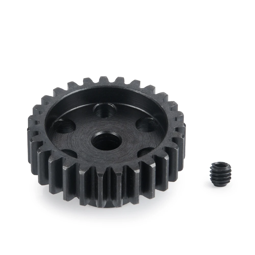 TRINOOD engranaje de Motor de piñón de Metal de acero M1, 5mm, 11T, 12T, 13T, 14T, 27T, 28T, 29T, 30T, para modelo de coche RC 1/8 1/10, piezas de Motor de camión Buggy