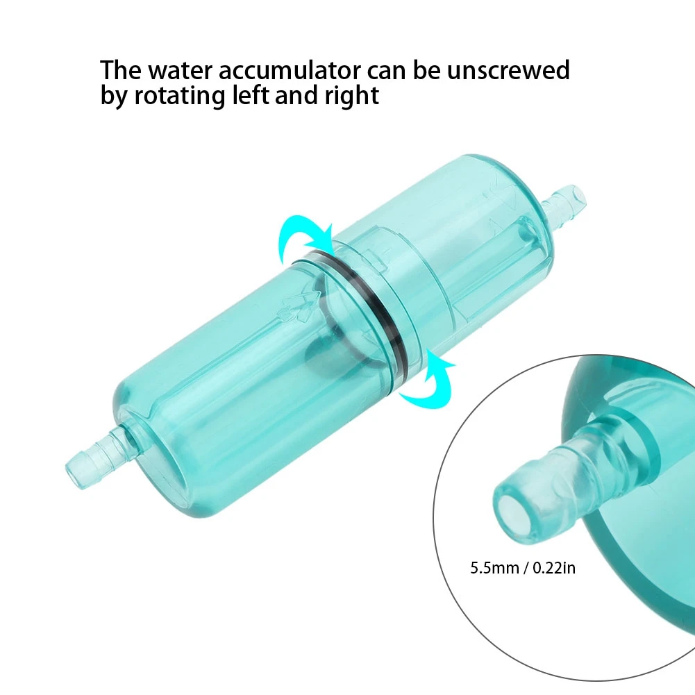 Accesorios para Generador de Oxígeno, Acumulador de Agua a Prueba de Salpicaduras, Lavable y Reutilizable para el Hogar, Herramienta de Plástico Duradero de Calidad