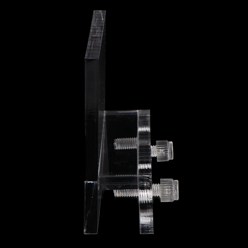 Soporte de luz LED transparente para acuario, accesorios de lámpara, soporte de fácil instalación, sin necesidad de perforación, 1 ud.