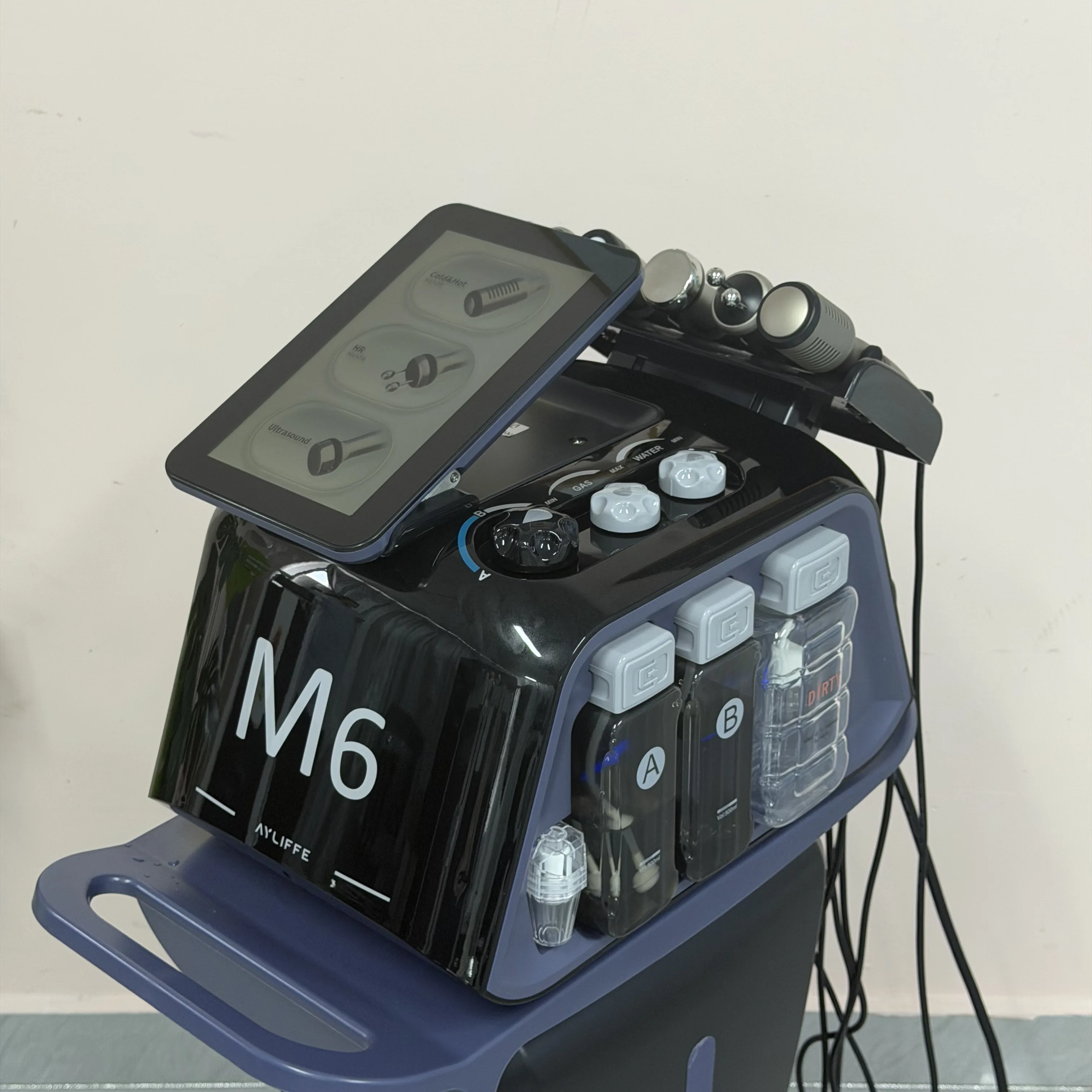Máquina de Hidrodermoabrasión M6 Hydri para el Cuidado de la Piel, Limpieza Facial Profunda, Lifting Facial, Equipo de Belleza para Spa y Salón