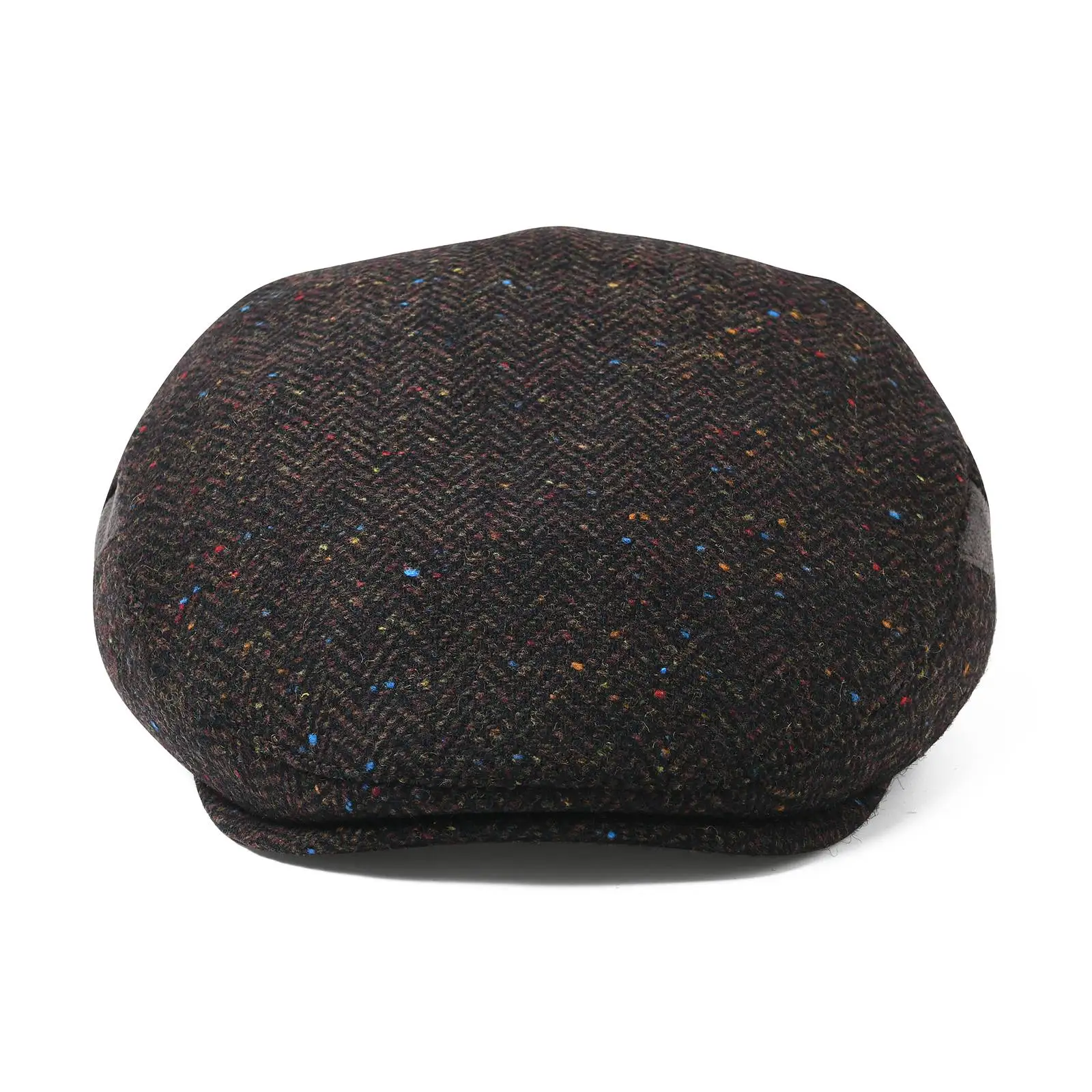 Jangoul lana Tweed espiga gorra irlandesa hombres mujeres boina taxista conductor sombrero vendedor de periódicos gorras Golf Ivy sombreros planos