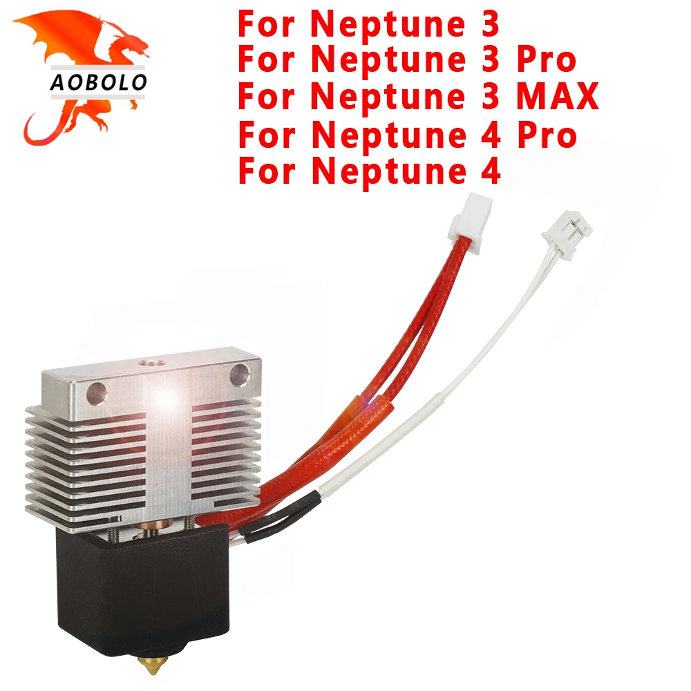Hotend para impresora 3D ELEGOO Neptune 3/4 Hotend completamente ensamblado con boquilla accesorios oficiales de impresora 3D ELEGOO