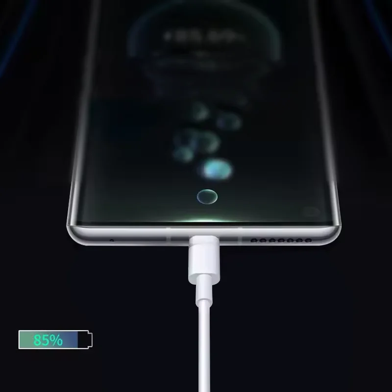 Cable de carga rápida USB tipo C para Huawei Mate 40 50 Cable de USB-C para teléfono móvil Cable de datos de teléfono para Xiaomi Samsung Oneplus POCO