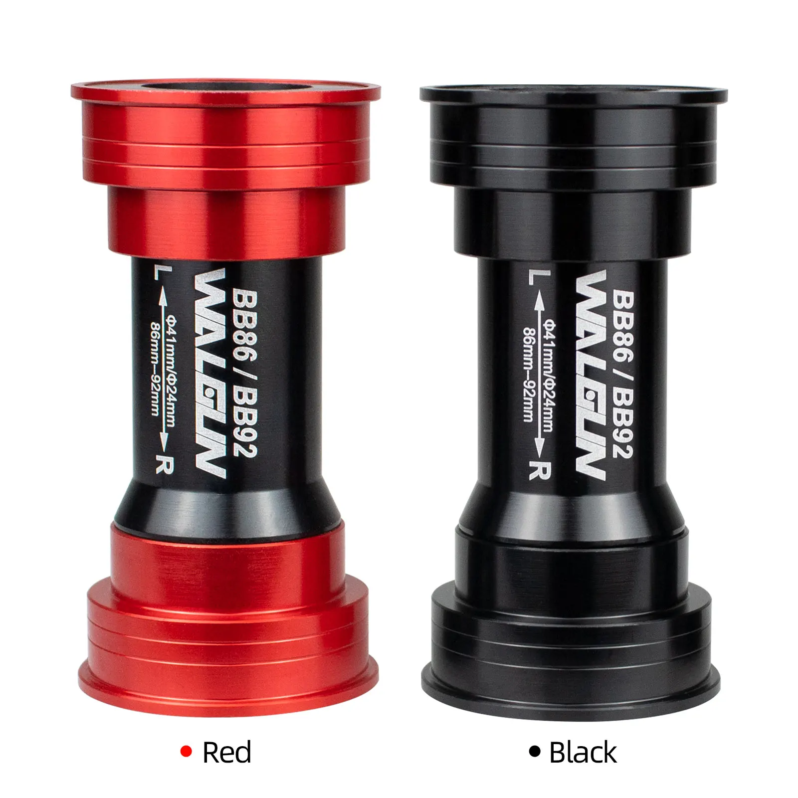 Soporte inferior de cerámica para bicicleta, piezas de manivela para bici de carretera, BB86, BB92, PF4124, PF4130, PF41DUB, 41mm, 24mm, 30mm, 29mm, DUB Gxp 105