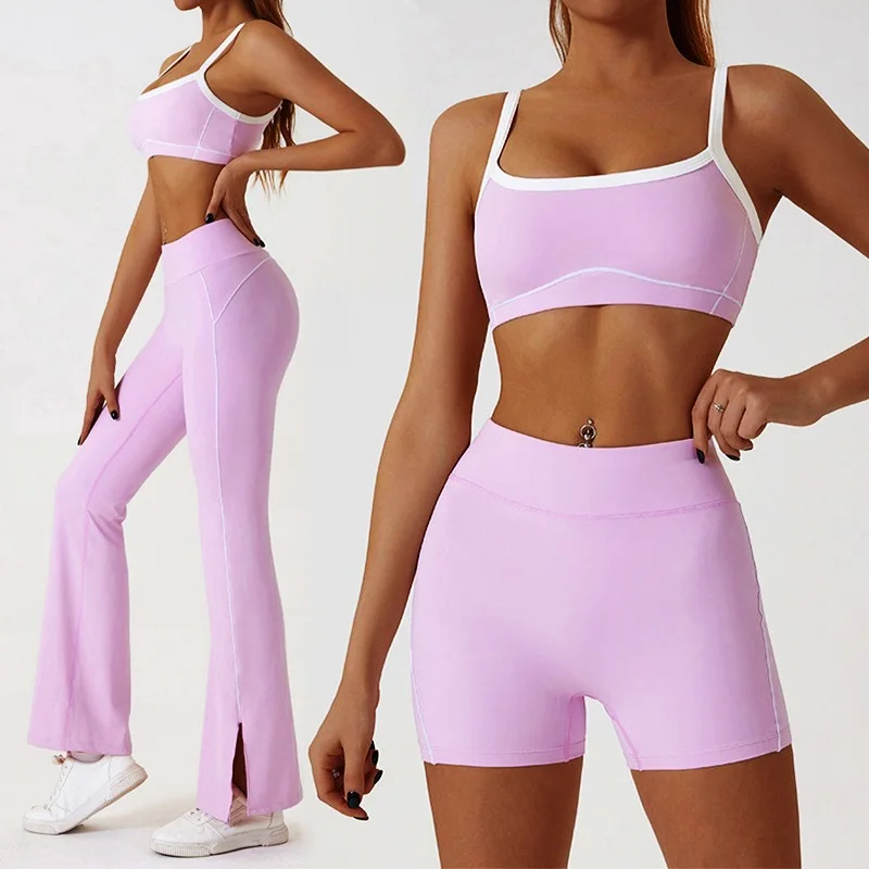 Cloud Hide-traje de Yoga para mujer, conjunto de gimnasio y Fitness, chándal deportivo SEXY de dos piezas, trajes de entrenamiento para Pilates, ropa para correr
