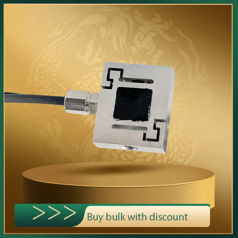Sensor de Celda de Carga Tipo S, Capacidad de 5kg-50kg, Alta Repetibilidad 2.0±10% MV/V de Salida, ±0.1% de Histéresis, IP66, Amplio Rango de Temperatura