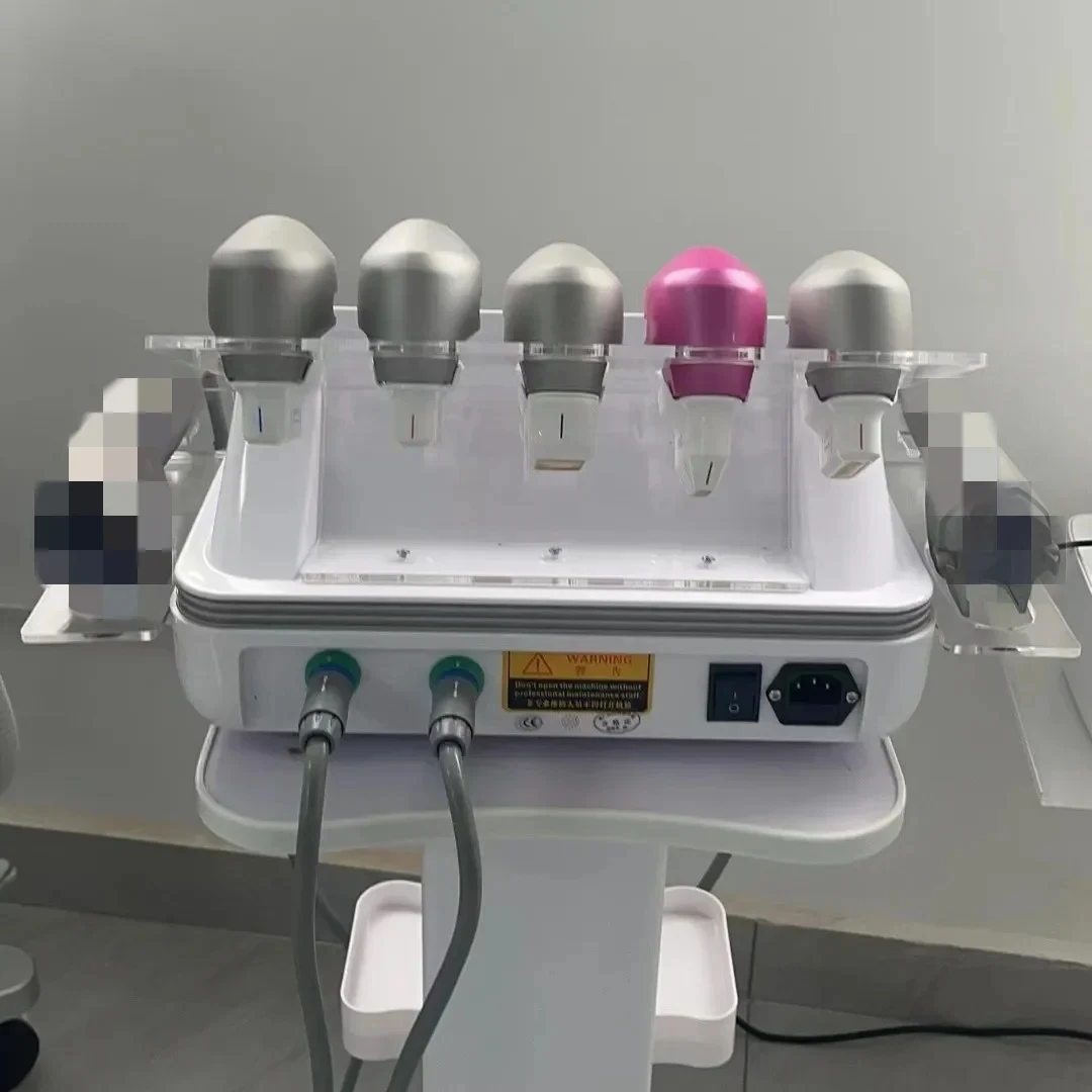 Máquina de Belleza Profesional HIFU 7D, Dispositivo Reafirmante Antienvejecimiento, Quema Grasa, Adelgaza el Cuerpo, Reafirma la Piel y Levanta el Rostro