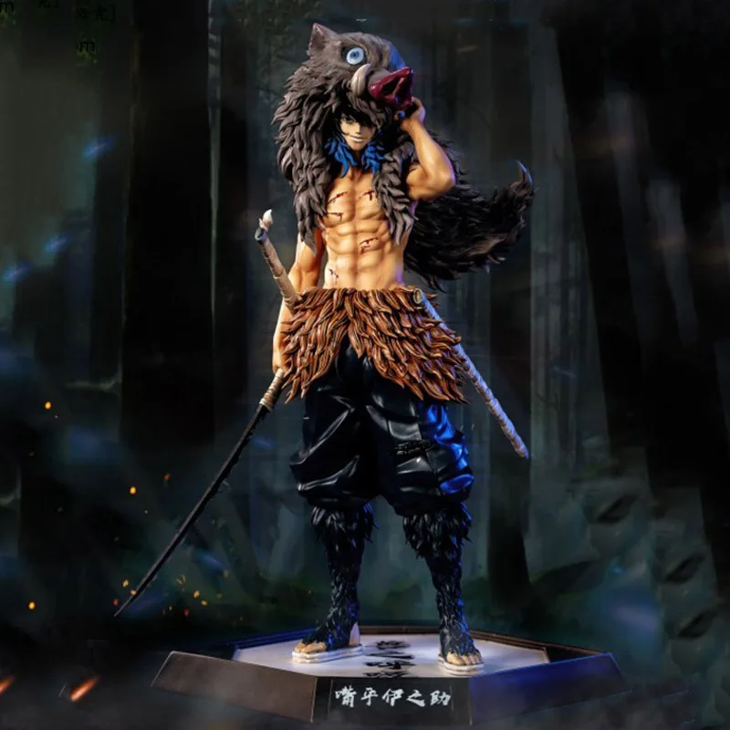 Anime Demon Slayer Kimetsu No Yaiba figura Giyuutarou Daki Kokushibo Tsugikuni Yoriichi Douma Inosuke modelo de figuras de acción Juguetes
