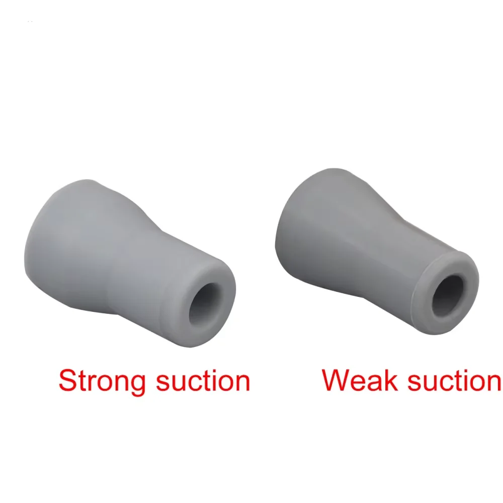 JUMTOP-eyyector de Saliva Dental, adaptador de punta a presión de goma de succión débil, accesorios de unidad de sillón Dental de repuesto, 10 Uds.