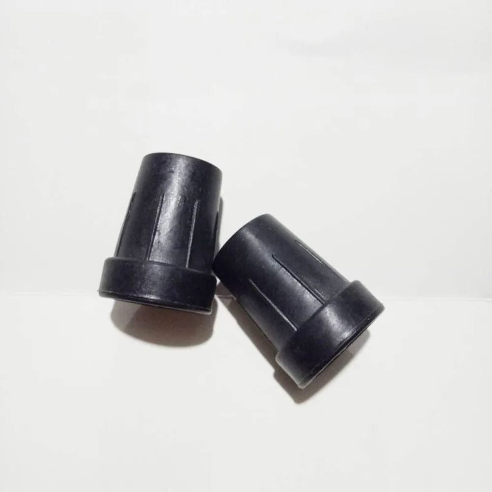 Punta de goma antideslizante y resistente al desgaste para muletas de ancianos, estable, anticaída, con absorción de impactos, duradera y engrosada