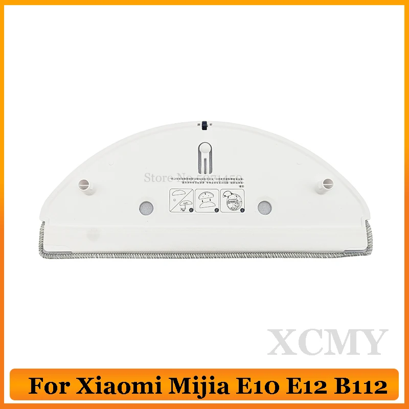 Accesorios originales de soporte de paño de mopa para Xiaomi Mijia E10 E12 B112 Robot aspirador soporte de trapos de fregona almohadillas de fregona piezas de repuesto