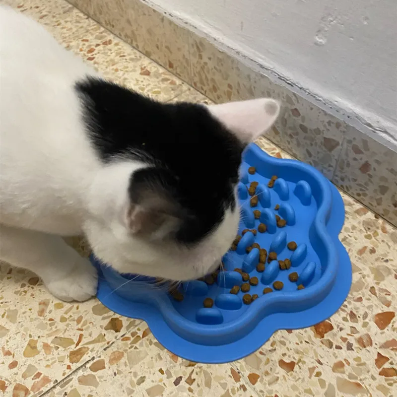 Almohadilla para lamer mascotas de silicona, mantel individual antideslizante de comida lenta para gatos y perros, cuenco para mascotas CW2219 Huan Le Yang Guang