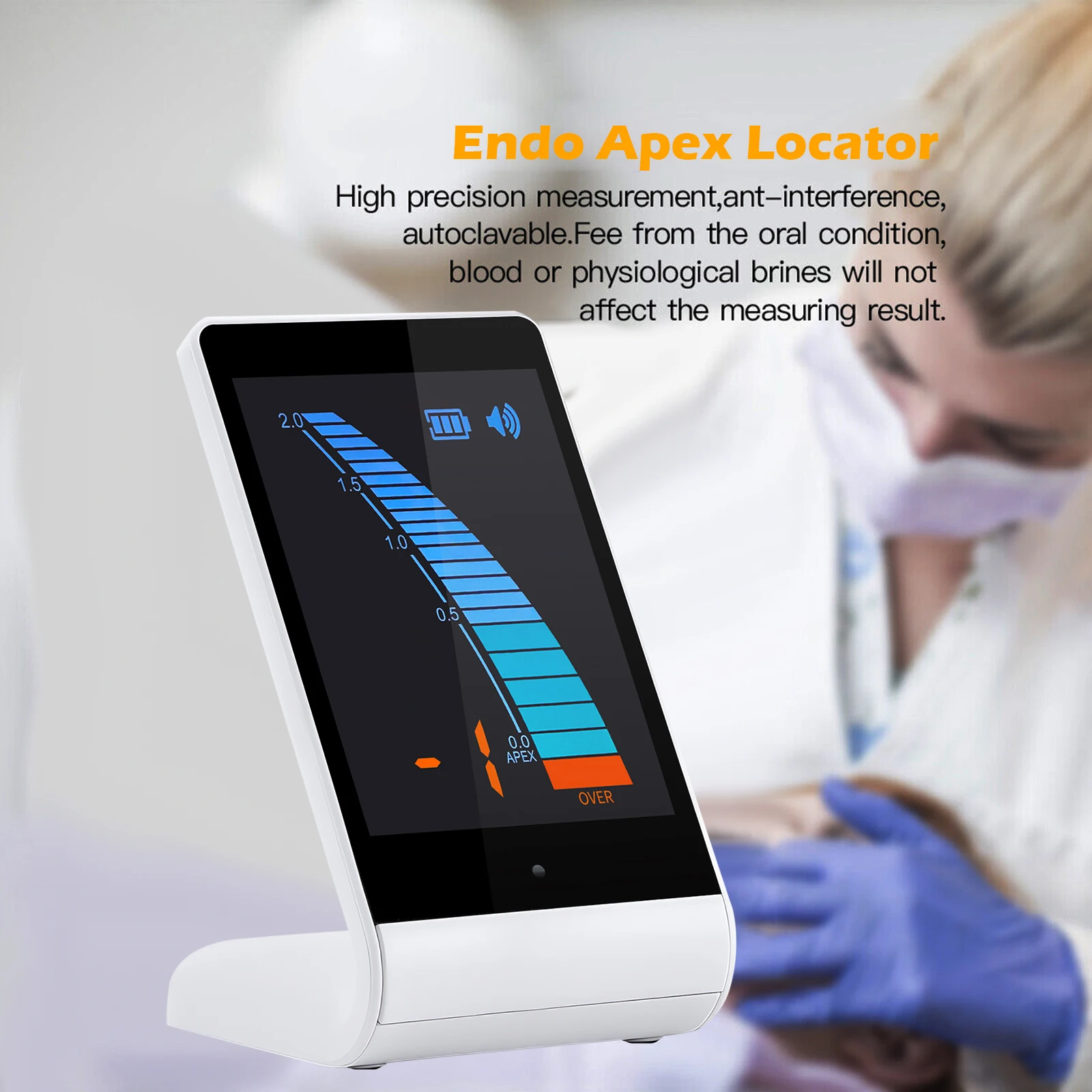 Localizador Dental LCD Endo Apex, Mini buscador de conducto radicular endodoncia, instrumentos de medida, estilo pájaro carpintero