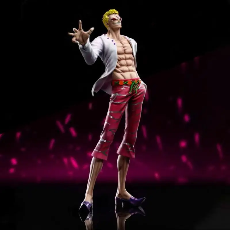 Figura de Anime de una pieza de 29cm, figura de acción de Donquixote Doflamingo, modelo de Pvc, estatua, colección de muñecos, adornos de decoración, juguetes de regalo