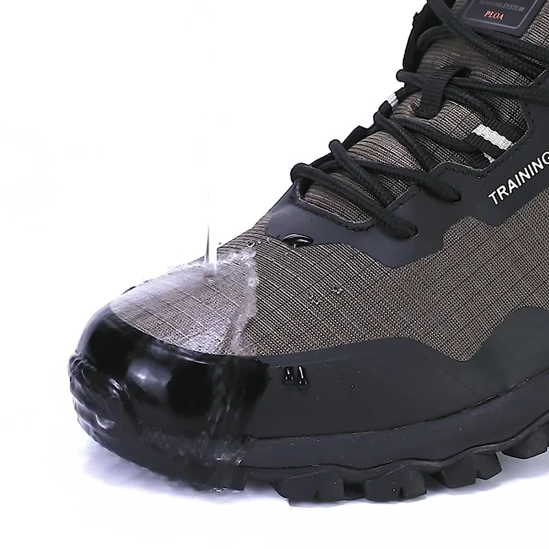 Baasploa-Zapatillas antideslizantes para hombre, zapatos de senderismo resistentes al desgaste, para exteriores, impermeables, ligeras, 2023