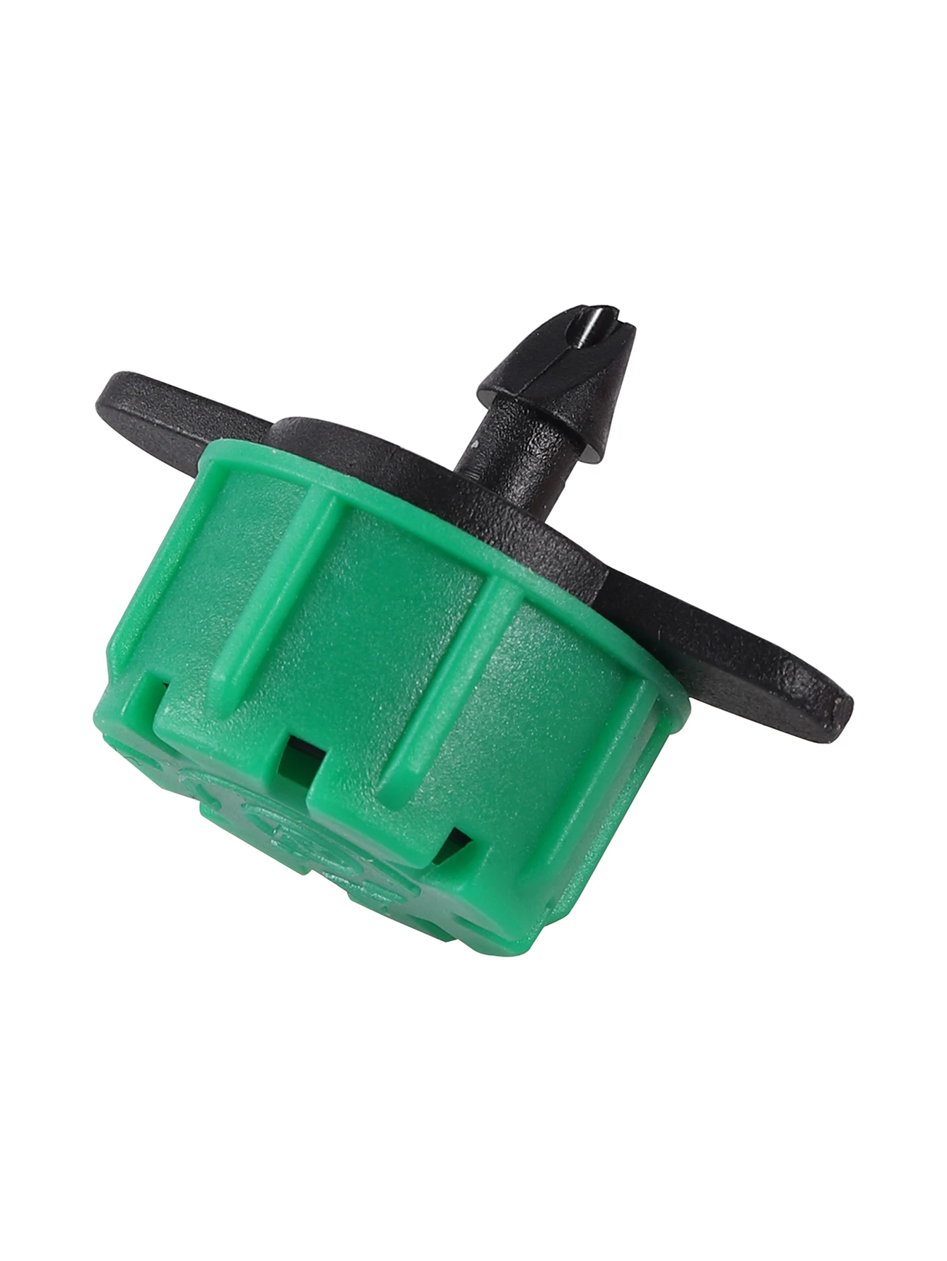 Microboquillas de riego para invernadero, goteros de flujo ajustable de 8 orificios para jardín, cama de flores, 20/50/100 piezas