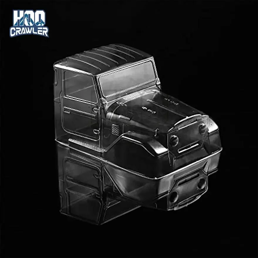 HooCrawler 1/10 1965 Toyota FJ40 camión cabina PC cuerpo transparente para RC Crawler Axial SCX10 TRX4 YIKONG 4102 RGT 86100 Redcat GEN8