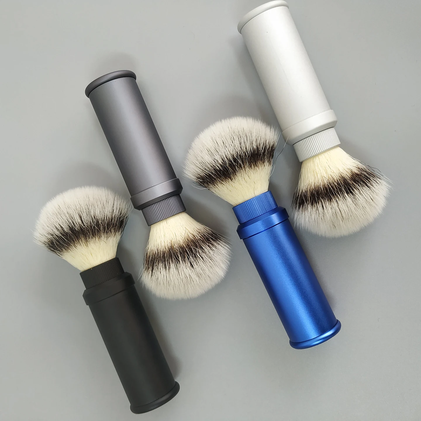 Brocha de Afeitar de Pelo Sintético Dscosmetic Travel CN6 para Hombre, para Afeitado en Húmedo