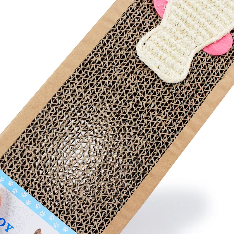 NONOR-tablero rascador para gatos, alfombrilla raspadora, garra, juguetes para rascador de gatos, producto para gatitos, Protector de muebles de abrección, 37x12cm