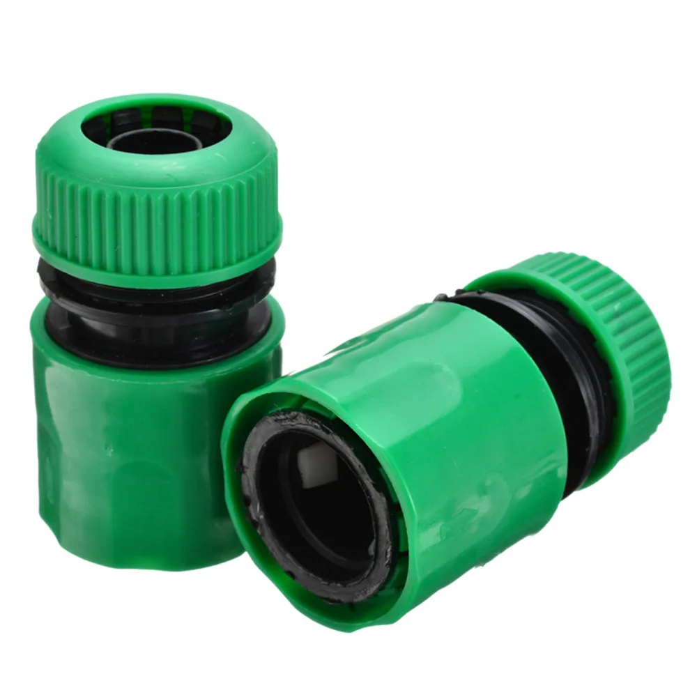 5 uds 1/2 "Junta de manguera conector de acoplamiento rápido para riego de jardín lavado de coches de plástico