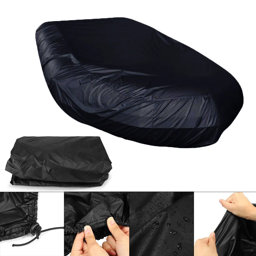 Cubierta para barco marino en forma de V, impermeable, a prueba de polvo, AntiUV, lluvia, nieve, bote inflable, pesca, barco de goma, cubierta Universal para Kayak
