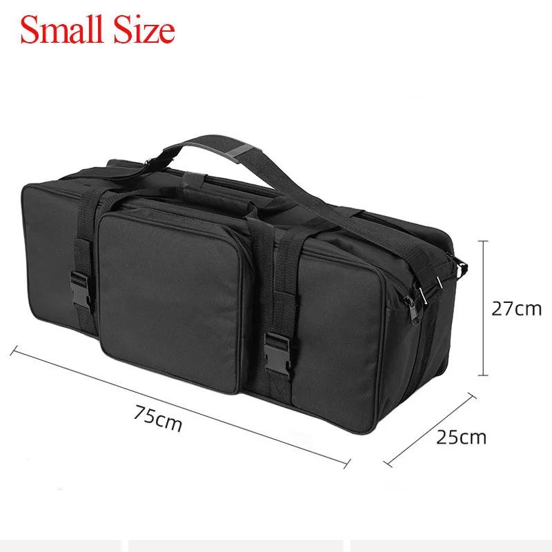Bolsa de transporte para trípode fotográfico, para Flash, luz LED para vídeo, trípode, soporte de luz, bolsa de almacenamiento portátil, bolsa para cámara Oxford de una sola capa
