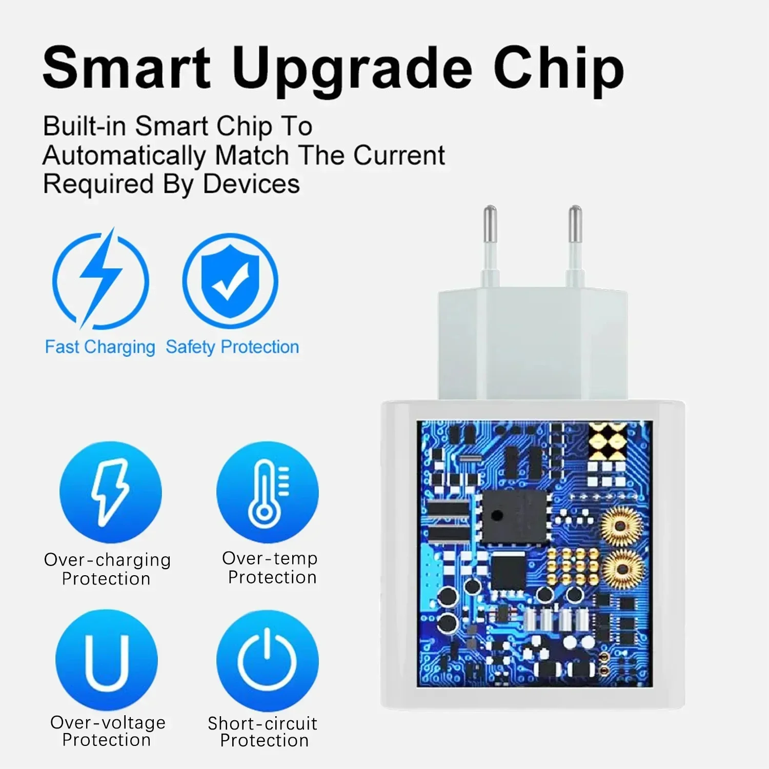 Cargador Xiaomi 33W QC 3,0 carga rápida 6A carga Turbo rápida adaptador de cargador de teléfono móvil Cable USB tipo C para Samsung Xiaomi