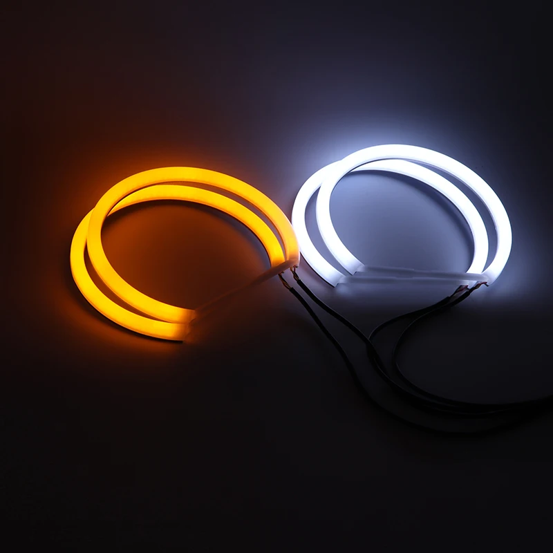 Faro LED blanco Halo Angel Demon Eyes Kit Angel Eyes luz para BMW Serie 3 E46 sedan touring wagon coupe compact 1998-2005