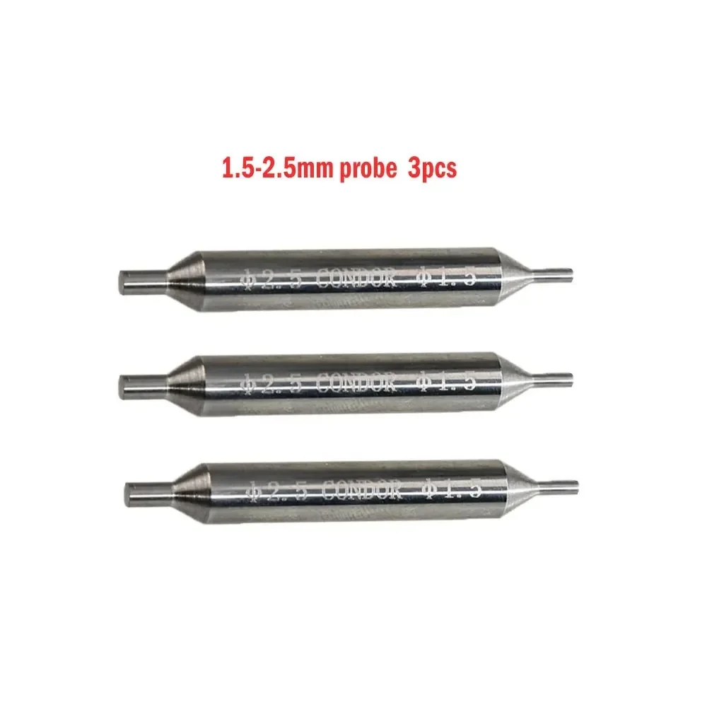 3 uds sonda cortadora de fresado 1,0mm 1,5mm 2,0mm 2,5mm para Xhorse CONDOR XC MINI Plus Dolphin XP-005 XP-007 máquina cortadora de llaves