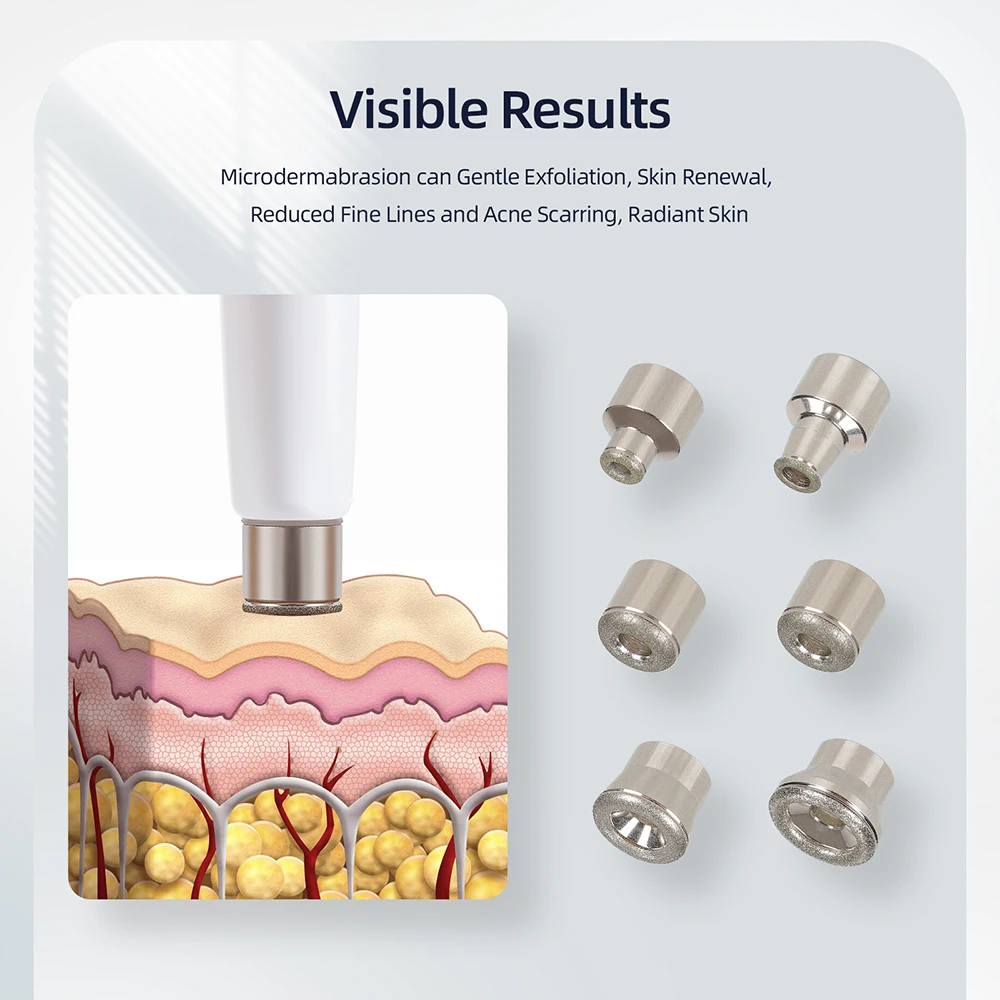Máquina profesional de microdermoabrasión de diamante, uso doméstico, pelado Facial, máquina de belleza, exfoliación, limpieza profunda de la cara, cuidado de la piel