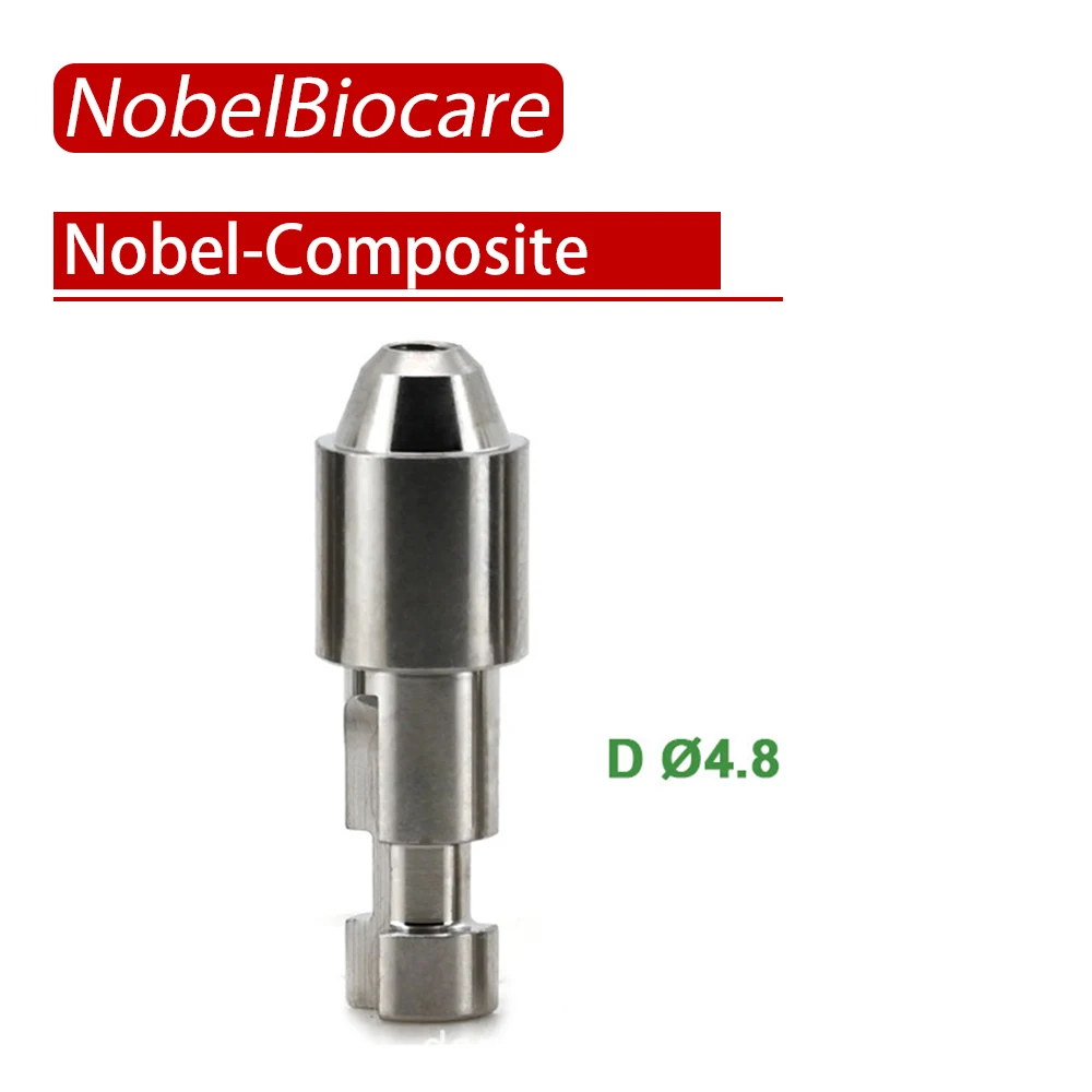 Nobel Biocare-accesorios de tornillo curativo compuesto para implante Dental, varilla de transferencia desechable, herramienta de tapa protectora de ángulo temporal